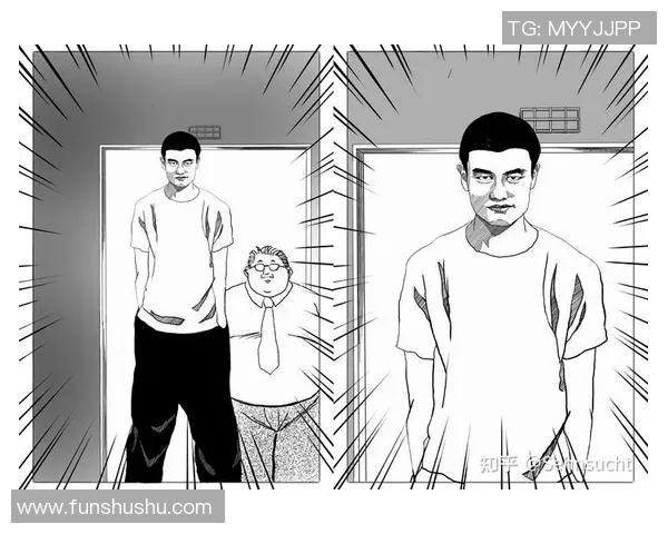 姚明漫画展现霸气风范与篮球传奇魅力的完美结合